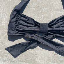 Load image into Gallery viewer, Light Black Leda Bikini Top

