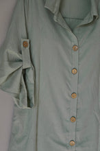 Load image into Gallery viewer, Sage Green Beach Shirt

