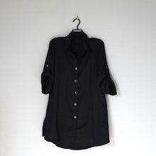 Load image into Gallery viewer, Black Beach Shirt
