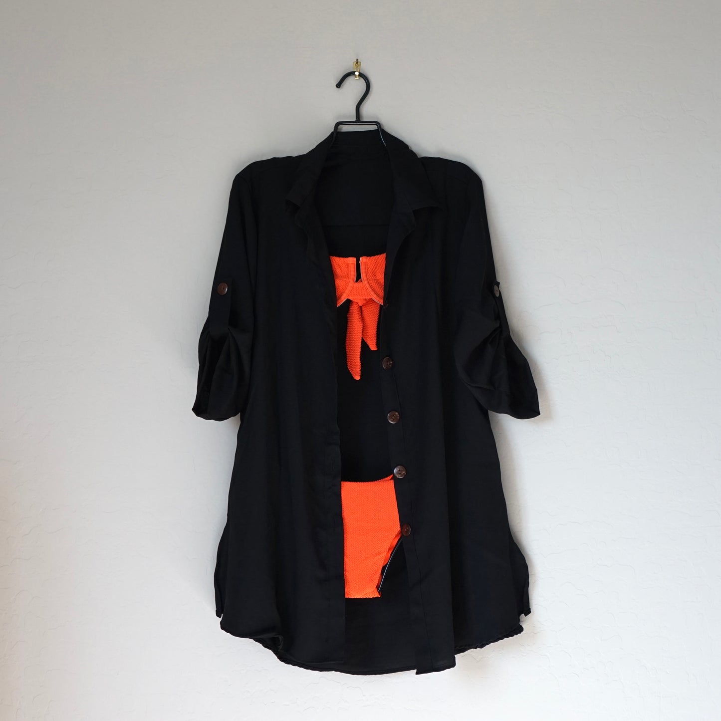 Black Beach Shirt