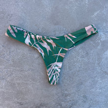 Load image into Gallery viewer, Bleached Leaves Green Kiki Bikini Bottom
