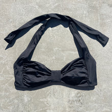 Load image into Gallery viewer, Light Black Leda Bikini Top
