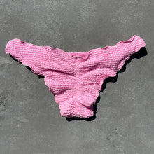 Load image into Gallery viewer, Pink Milk Shake Textured Lili Ripple Bikini Bottom
