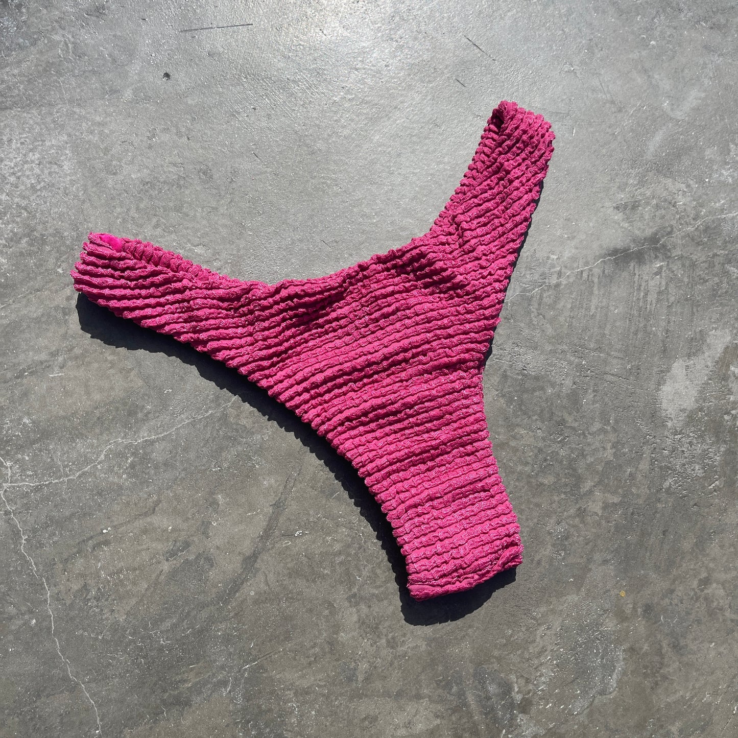 Lychee Martini Textured Bia Bikini Bottom
