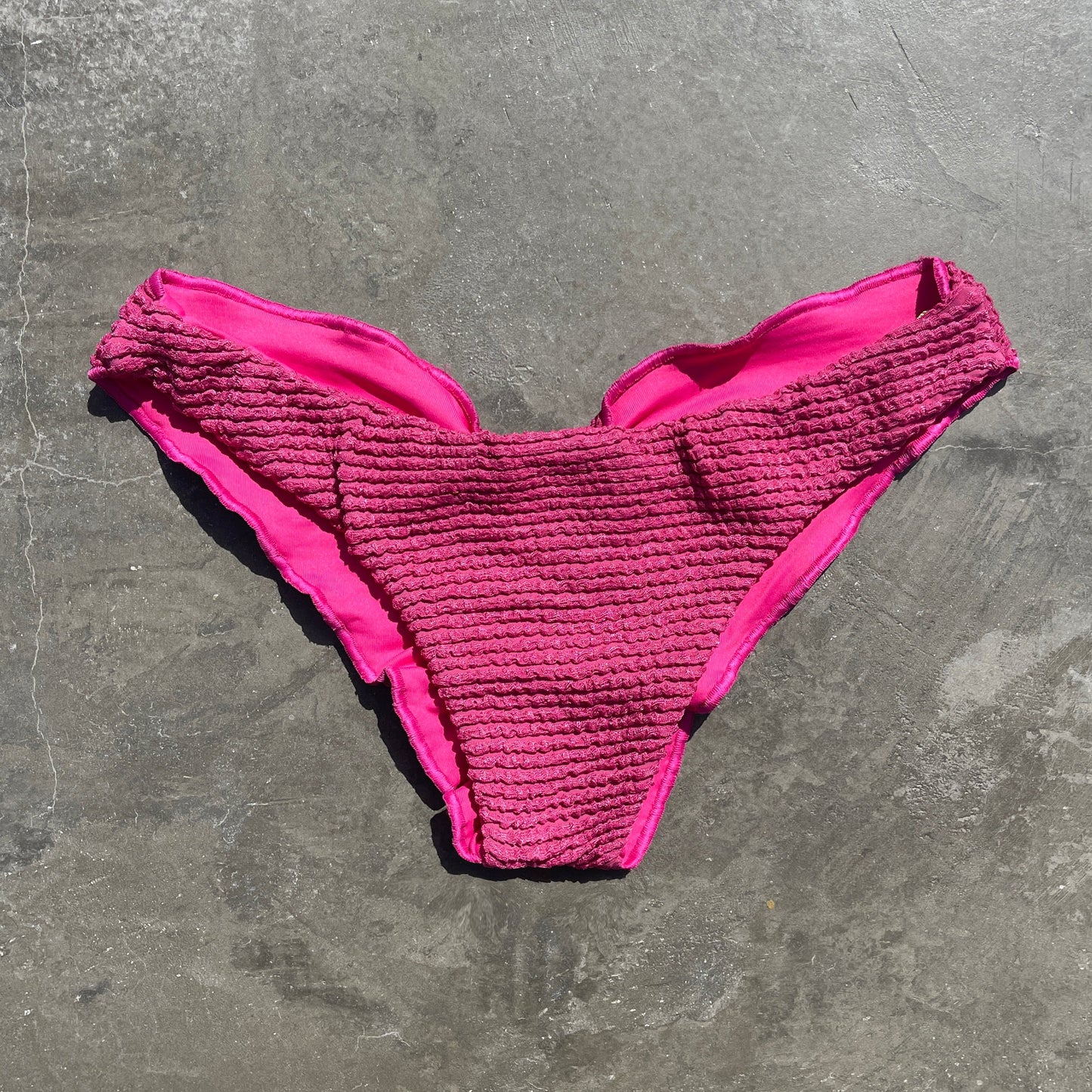 Lychee Martini Lili Ripple Bikini Bottom