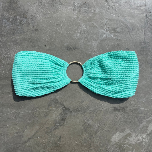 Atlantis Goddess Textured Strapless Bikini Top
