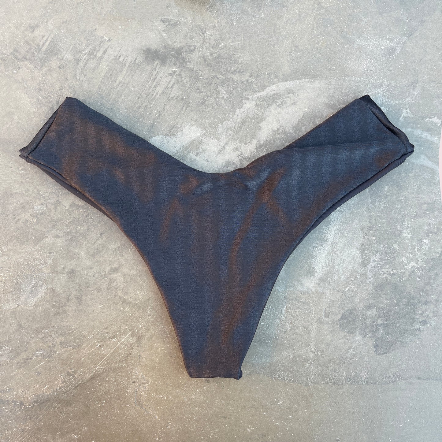 Black Striped Hang Glider Bikini Bottom