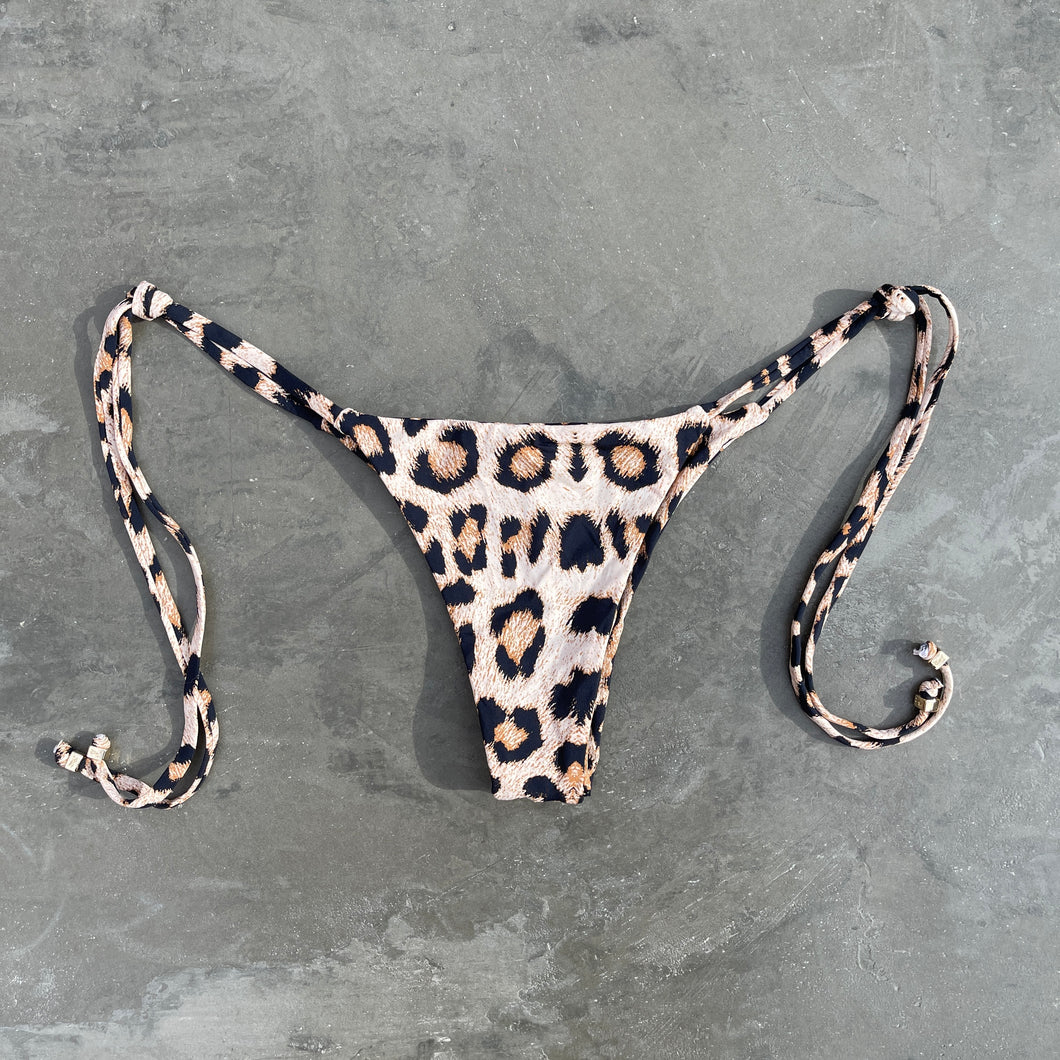 The Leopard Seamless Side Tie Bottom