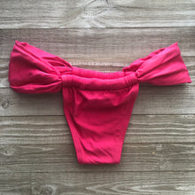 Load image into Gallery viewer, Pink Single Curtain Bikini Bottom
