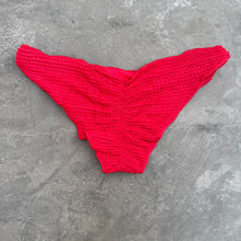 Mexican Chili Red Lili Ripple Bikini Bottom