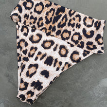 Load image into Gallery viewer, The Leopard Olga High-Rise Bikini Bottom
