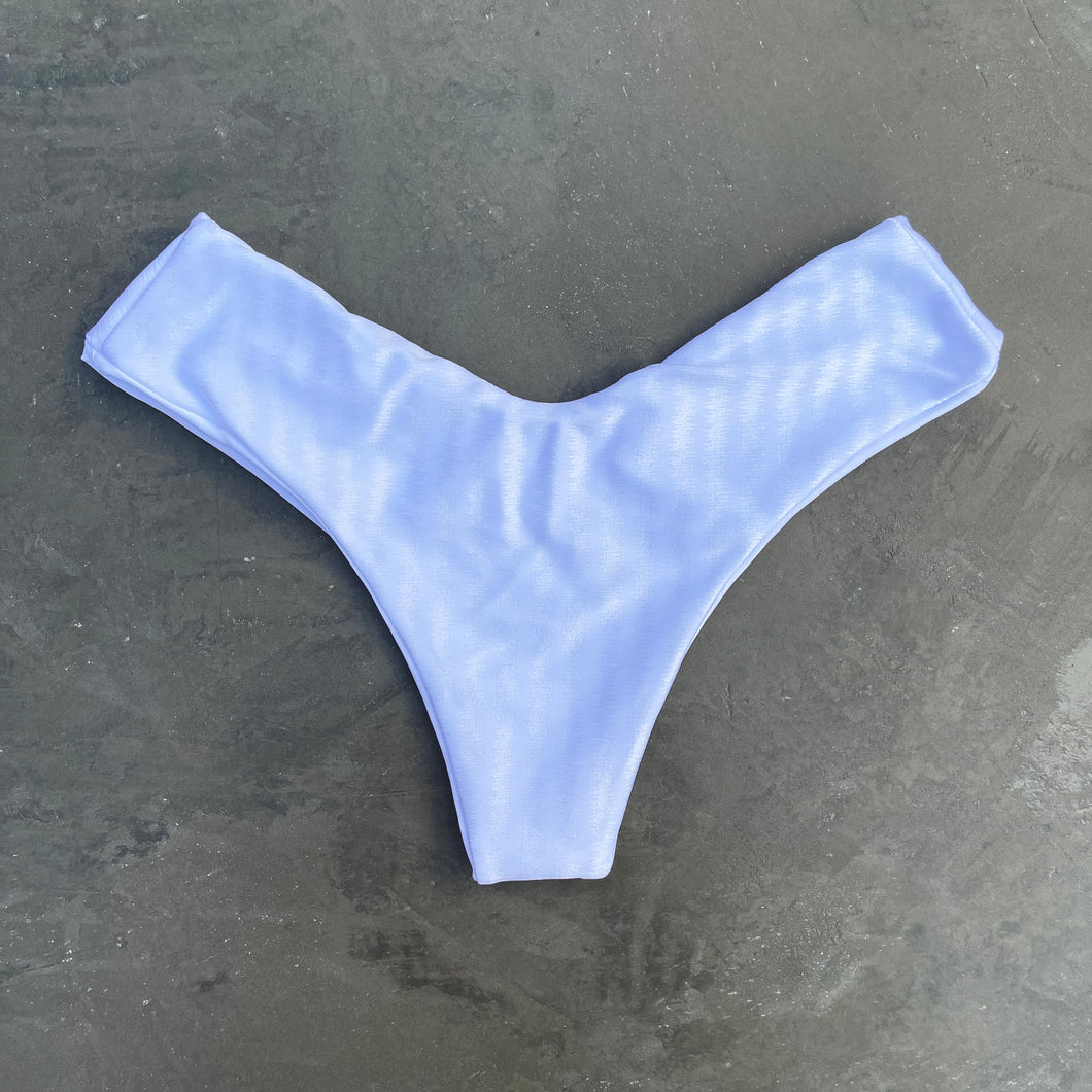 White Striped Hang Glider Bikini Bottom