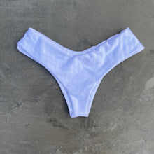 Load image into Gallery viewer, White Striped Hang Glider Bikini Bottom
