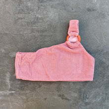 Load image into Gallery viewer, Pink Sunset Textured Jade Bikini Top
