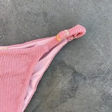 Load image into Gallery viewer, Pink Sunset Textured Tanga Bikini Bottom
