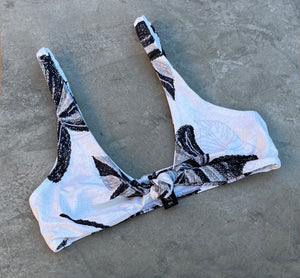 Chalk Leaves Cassia Bikini Top