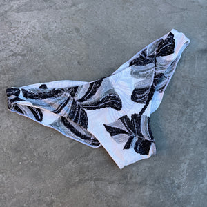 Chalk Leaves Lili Ripple Bikini Bottom