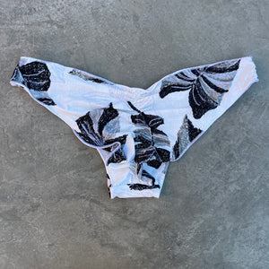 Chalk Leaves Lili Ripple Bikini Bottom