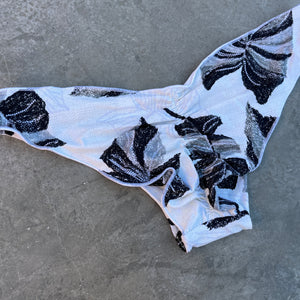 Chalk Leaves Lili Ripple Bikini Bottom