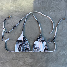 Load image into Gallery viewer, Chalk Leaves Triangle Bikini Top
