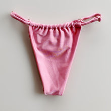 Load image into Gallery viewer, Sugar Pink Tanga Curtain Bikini Bottom
