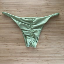 Load image into Gallery viewer, Olive Green Tanga Bikini Bottom
